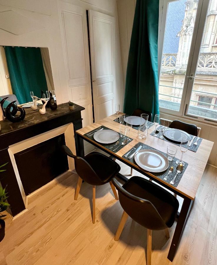 Studio Au Coeur De Rouen, 4 Personnes, Calme & Elegant Exterior foto